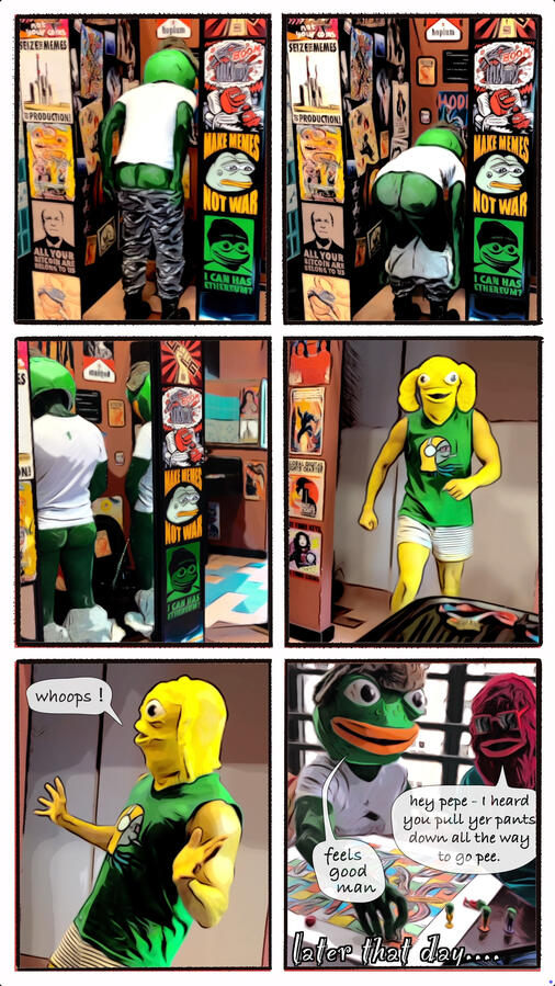 The Memes at the Boy's Club by CasaNUA