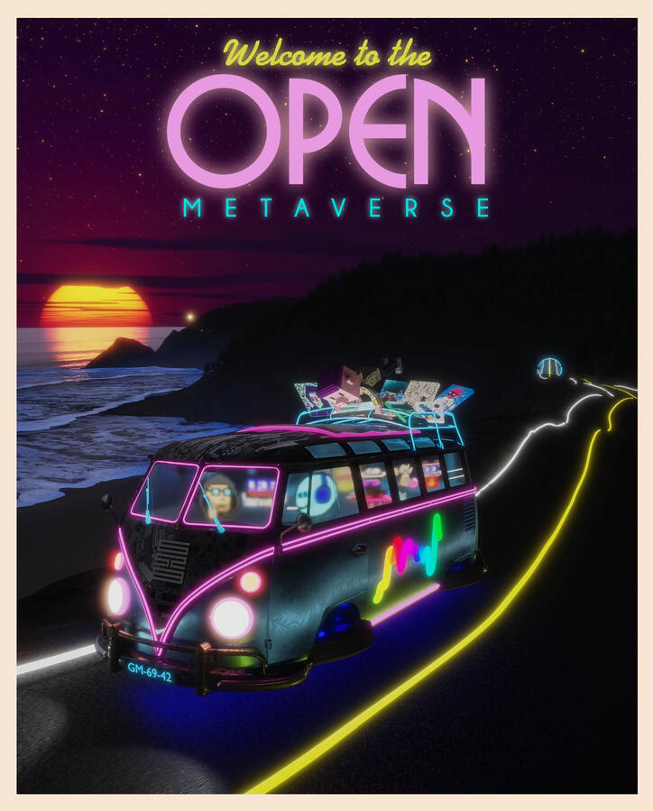 Open Roads, Open Metaverse by Scobel