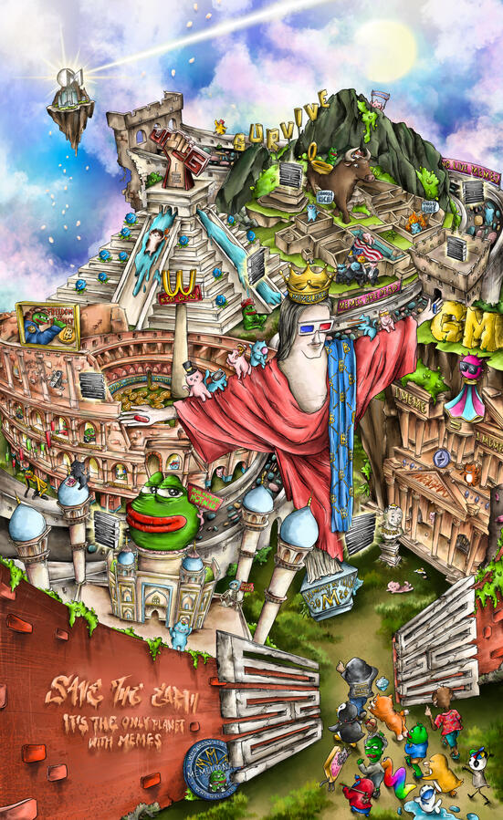 A Memelionaire’s Adventure by the Hidden Walls