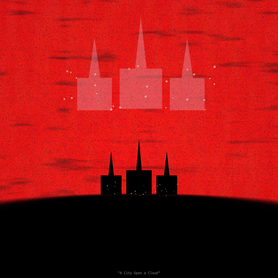 A City Upon a Cloud by 0xcuttlefish