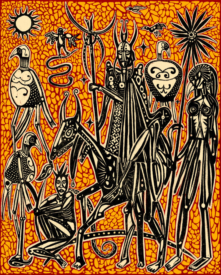 O CORTEJO DO REI by BEISSÚ