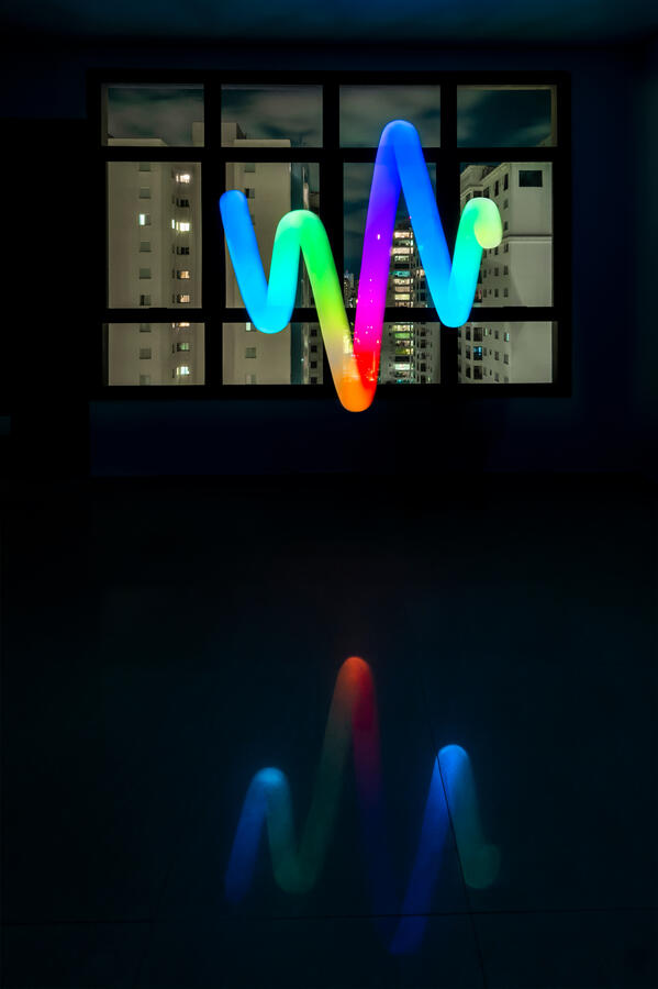 Frequency of light #3 by Ricardo Takamura